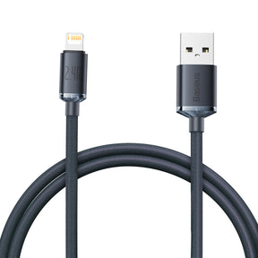 Baseus Crystal Shine Series Kabel USB-A – Lightning 2,4A 1,2m