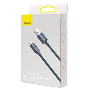 Baseus Crystal Shine Series Kabel USB-A – Lightning 2,4A 1,2m