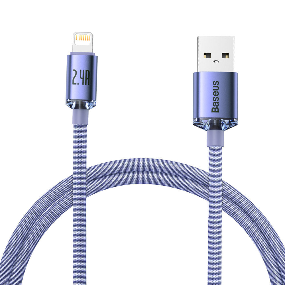 Baseus Crystal Shine Series kabel USB-A – Lightning 2,4A 1,2m