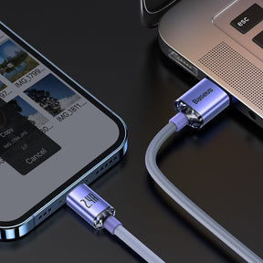 Baseus Crystal Shine Series kabel USB-A – Lightning 2,4A 1,2m