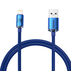 Baseus Crystal Shine Series kabel USB-A – Lightning 2,4A 1,2m