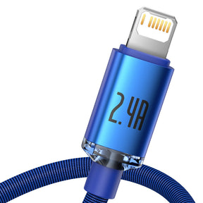 Baseus Crystal Shine Series kabel USB-A – Lightning 2,4A 1,2m