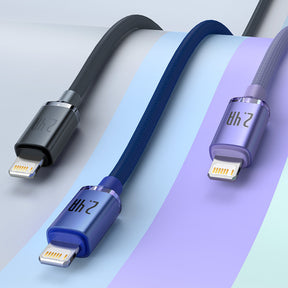 Baseus Crystal Shine Series kabel USB-A – Lightning 2,4A 1,2m