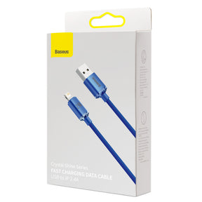 Baseus Crystal Shine Series kabel USB-A – Lightning 2,4A 1,2m