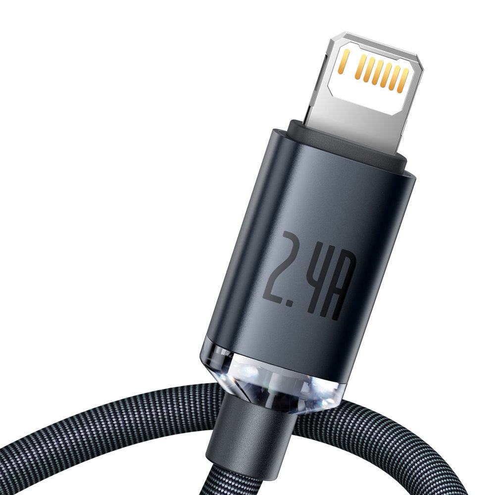 Baseus Crystal Shine Series Kabel USB-A – Lightning 2,4A 2m
