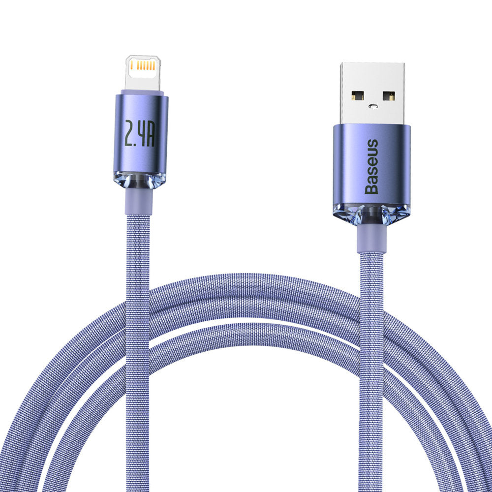 Baseus Crystal Shine Series kabel USB-A – Lightning 2,4A 2m
