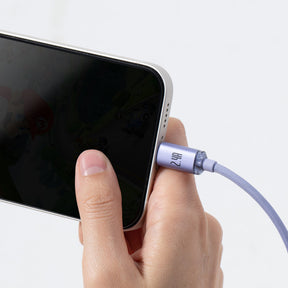 Baseus Crystal Shine Series kabel USB-A – Lightning 2,4A 2m