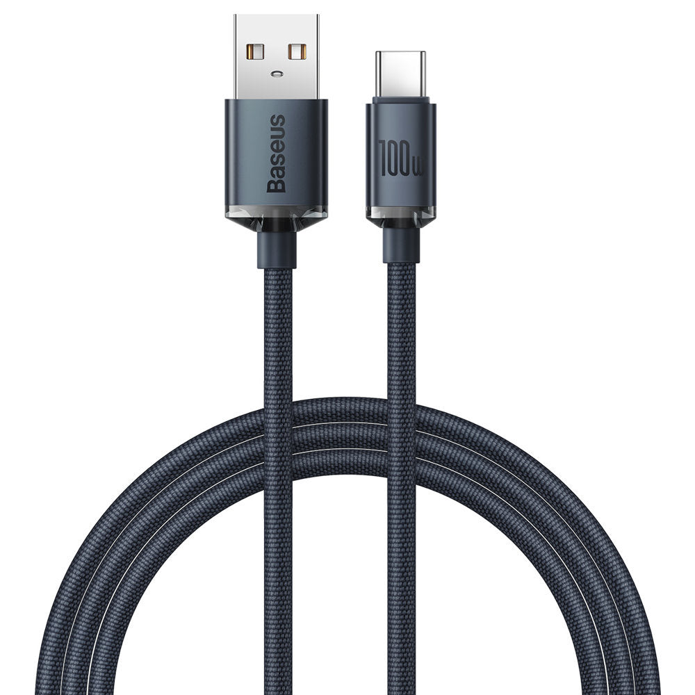 Baseus Crystal Shine Series Kabel USB-A – USB-C 100W 1,2m