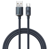 Baseus Crystal Shine Series Kabel USB-A – USB-C 100W 1,2m