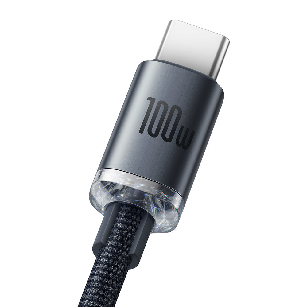 Baseus Crystal Shine Series Kabel USB-A – USB-C 100W 1,2m