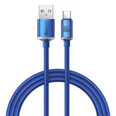 Baseus Crystal Shine Series Kabel USB-A – USB-C 100W 1,2m