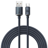Baseus Crystal Shine Series kabel USB-A – USB-C 100W 2m