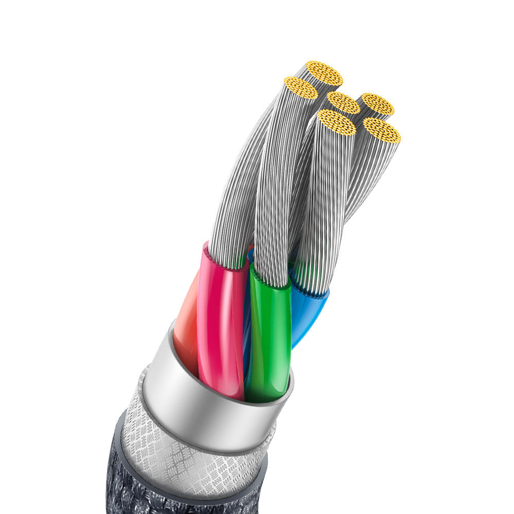 Baseus Crystal Shine Series kabel USB-A – USB-C 100W 2m