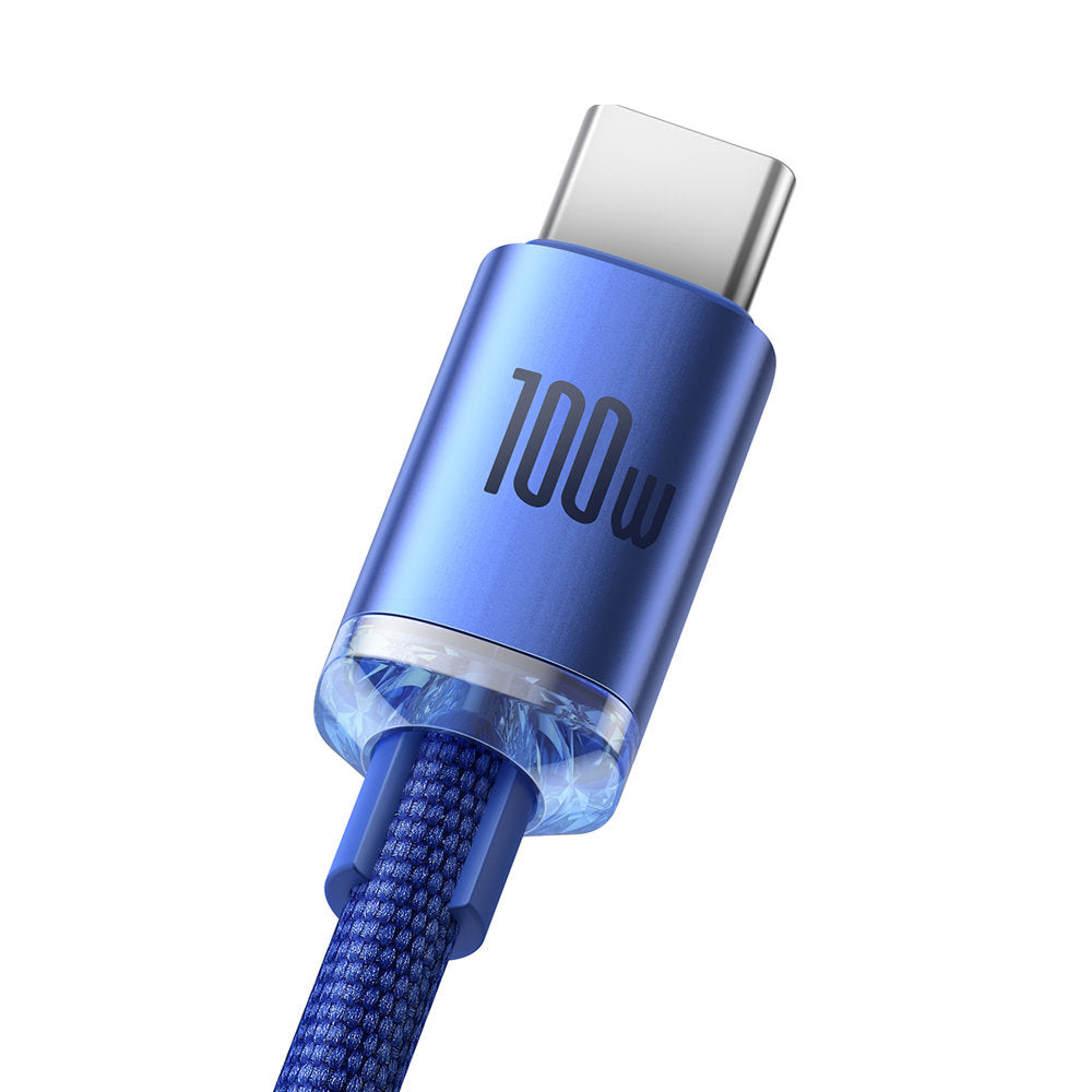 Baseus Crystal Shine Series Kabel USB-A – USB-C 100W 2m