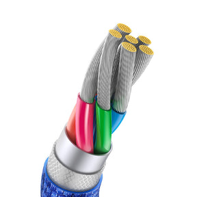 Baseus Crystal Shine Series Kabel USB-A – USB-C 100W 2m