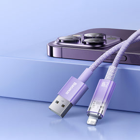 Baseus Explorer Series kabel przewód USB – Lightning 2,4A 2 m