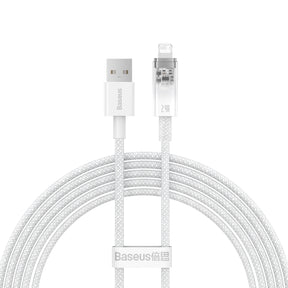 Baseus Explorer Series kabel przewód USB – Lightning 2,4A 2 m