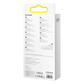 Baseus Flash Series Ⅱ kabel 3w1 do szybkiego ładowania USB-A do USB-C / Micro-USB / Lightning 66W 480Mb/s 1.2m