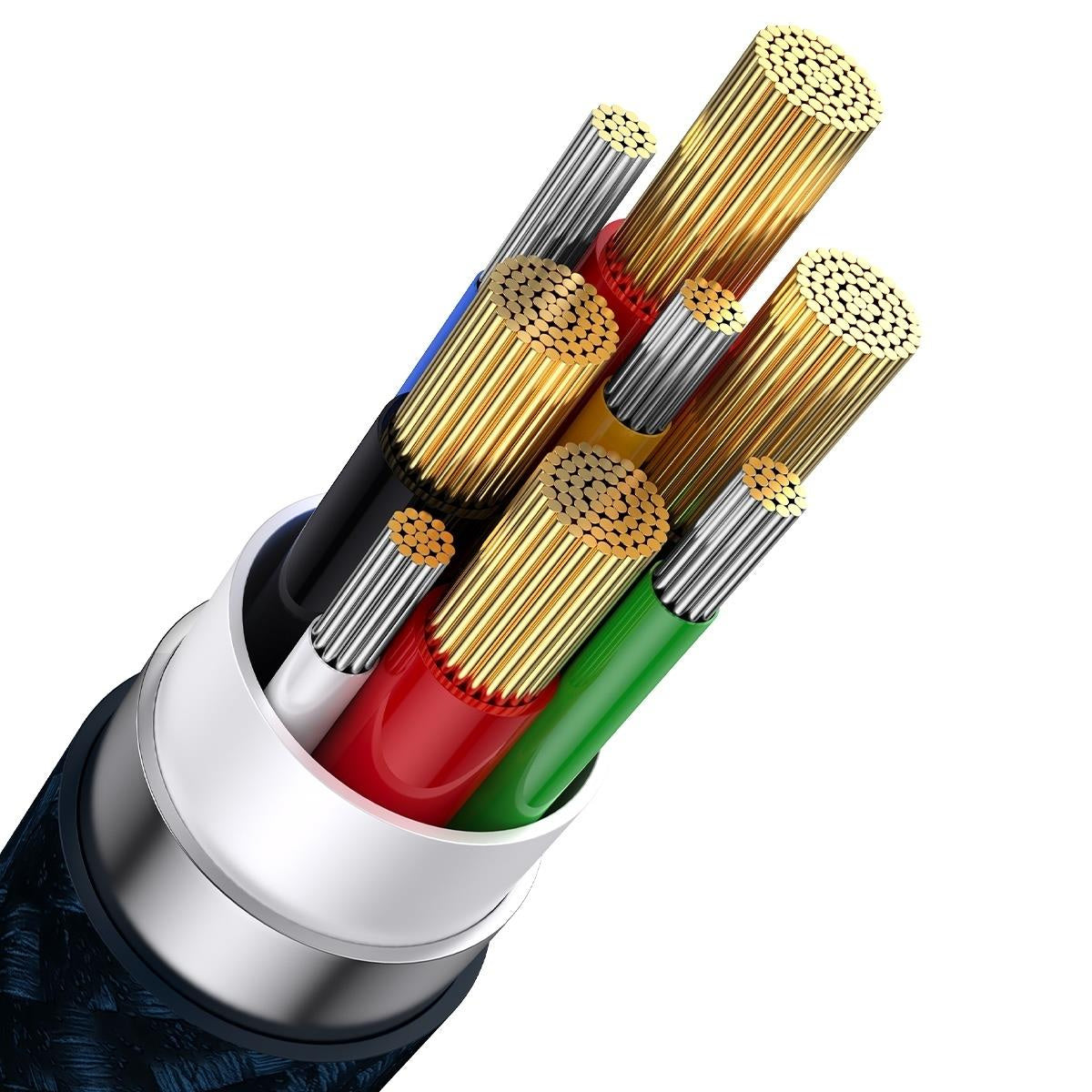 Baseus Flash Series II Kabel USB-C / USB-A – USB-C / Lightning / micro USB 100W 1,2 m