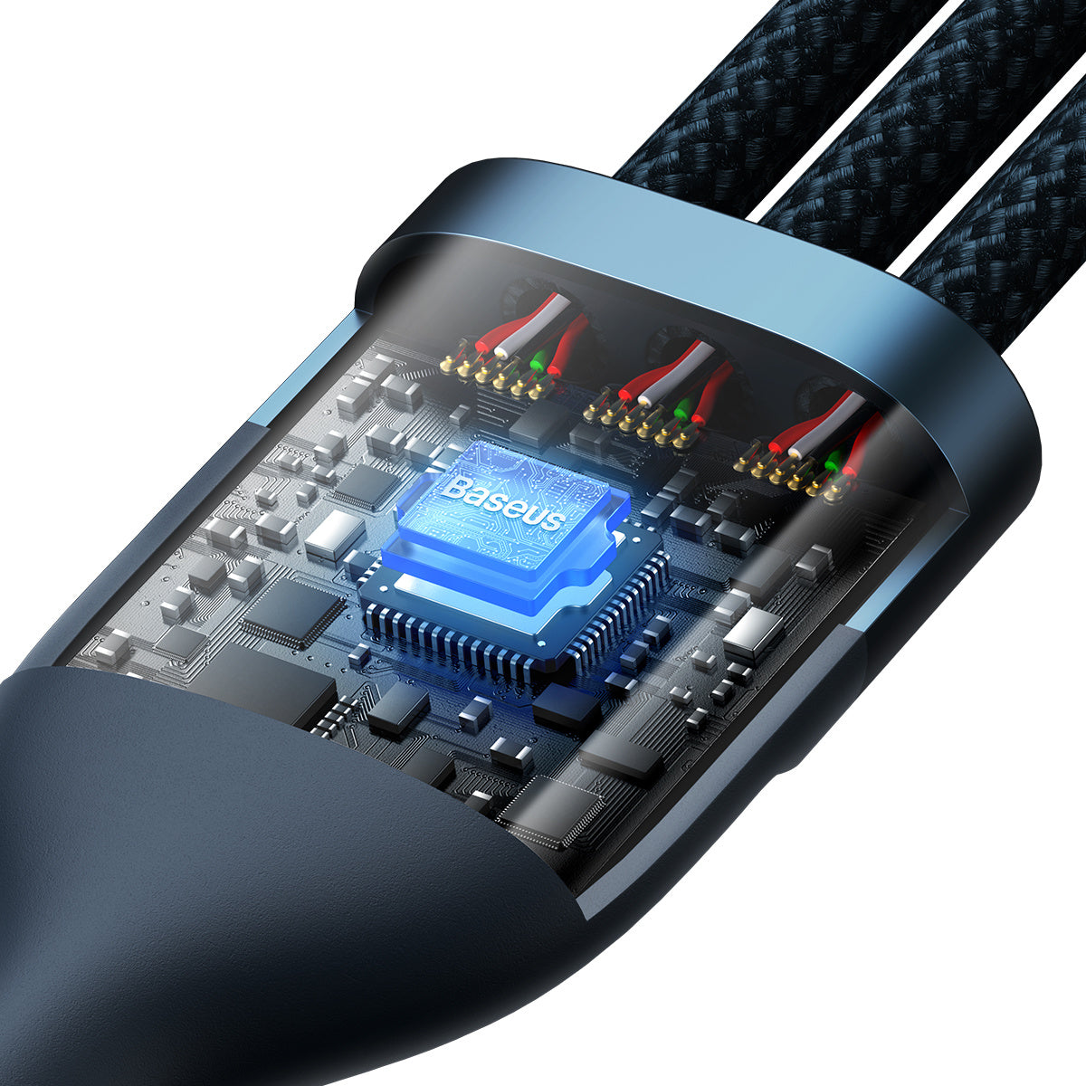 Baseus Flash Series II Kabel USB - USB-C / Lightning / micro USB 100W 1,2 m