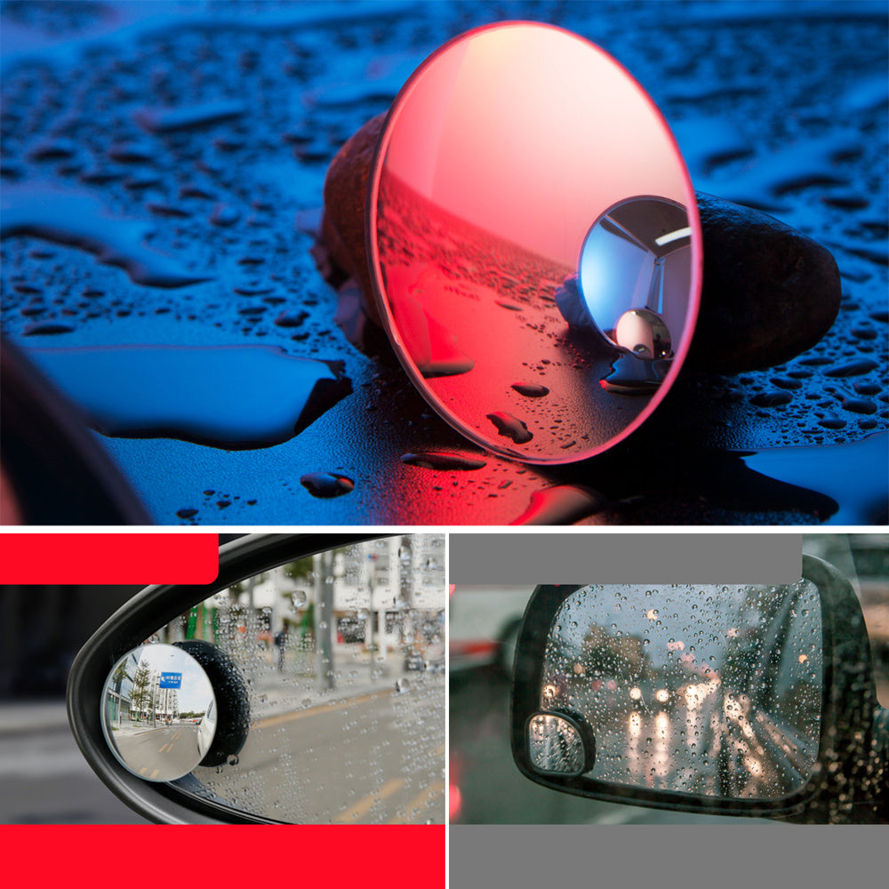 Baseus Full-view Blind-spot Mirror – dodatkowe samochodowe lusterka boczne wypukłe 2x