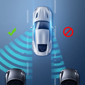 Baseus Full-view Blind-spot Mirror – dodatkowe samochodowe lusterka boczne wypukłe 2x