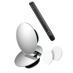 Baseus Full-view Blind-spot Mirror – dodatkowe samochodowe lusterka boczne wypukłe 2x