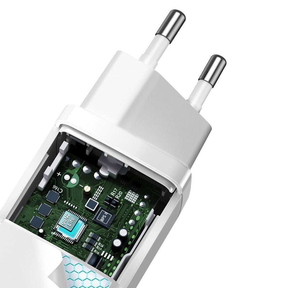 Baseus GaN2 Lite szybka ładowarka sieciowa 65W USB / USB Typ C Quick Charge 3.0 Power Delivery