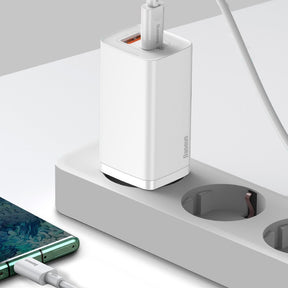 Baseus GaN2 Lite szybka ładowarka sieciowa 65W USB / USB Typ C Quick Charge 3.0 Power Delivery