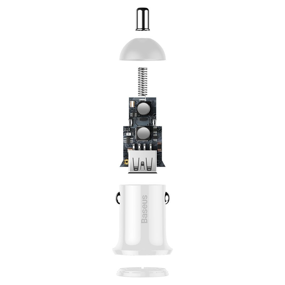 Baseus Grain Pro ładowarka samochodowa 2x USB 4,8 A