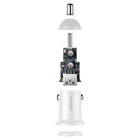Baseus Grain Pro ładowarka samochodowa 2x USB 4,8 A