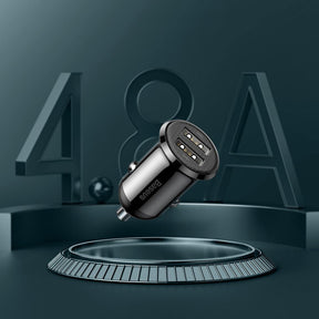 Baseus Grain Pro ładowarka samochodowa 2x USB 4,8 A