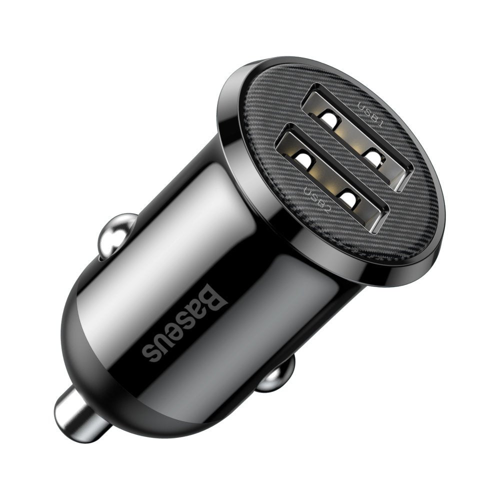Baseus Grain Pro ładowarka samochodowa 2x USB 4,8 A
