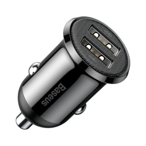 Baseus Grain Pro ładowarka samochodowa 2x USB 4,8 A