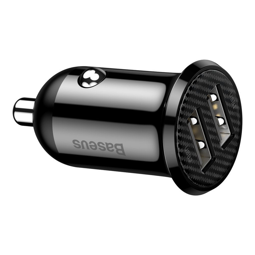 Baseus Grain Pro ładowarka samochodowa 2x USB 4,8 A