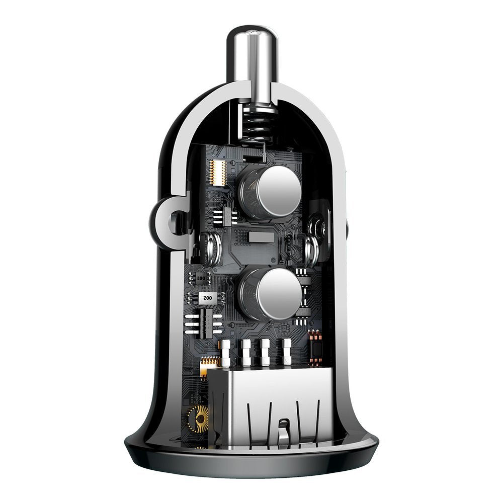 Baseus Grain Pro ładowarka samochodowa 2x USB 4,8 A