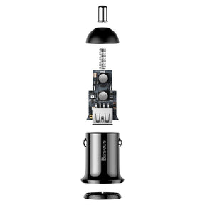 Baseus Grain Pro ładowarka samochodowa 2x USB 4,8 A