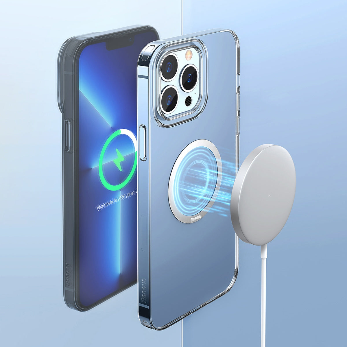 Baseus Halo Series Magnetyczny pierścień (2 szt./opakowanie)