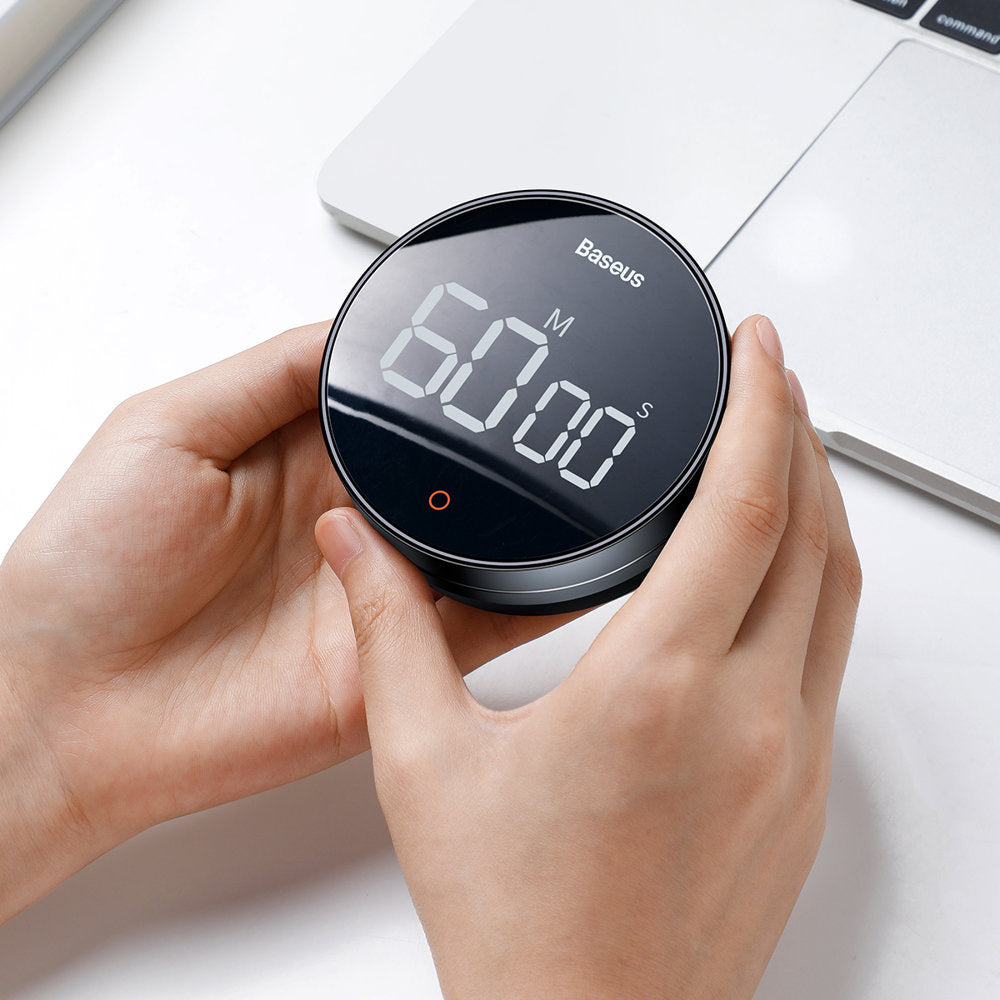 Baseus Heyo Pro obrotowy minutnik czasomierz elektroniczny timer