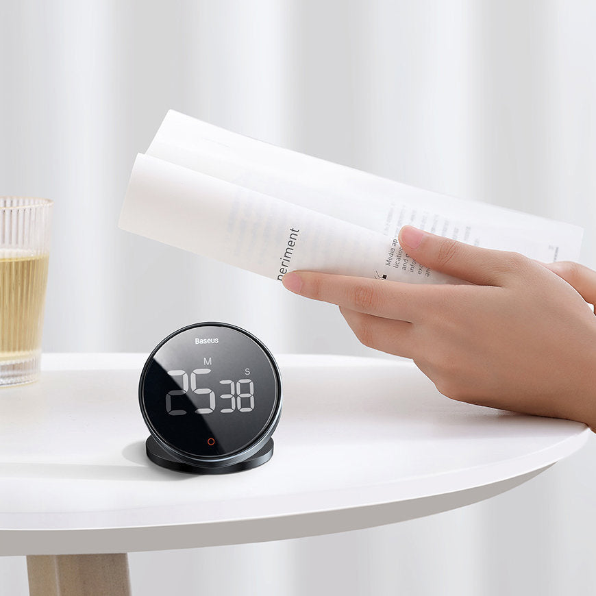 Baseus Heyo Pro obrotowy minutnik czasomierz elektroniczny timer