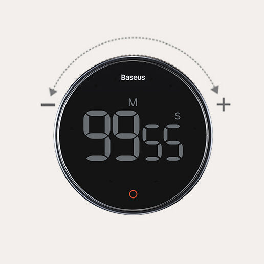 Baseus Heyo Pro obrotowy minutnik czasomierz elektroniczny timer