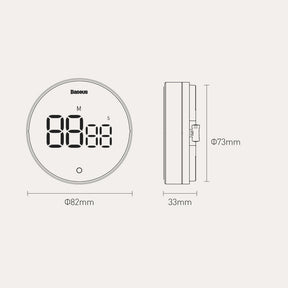 Baseus Heyo Pro obrotowy minutnik czasomierz elektroniczny timer