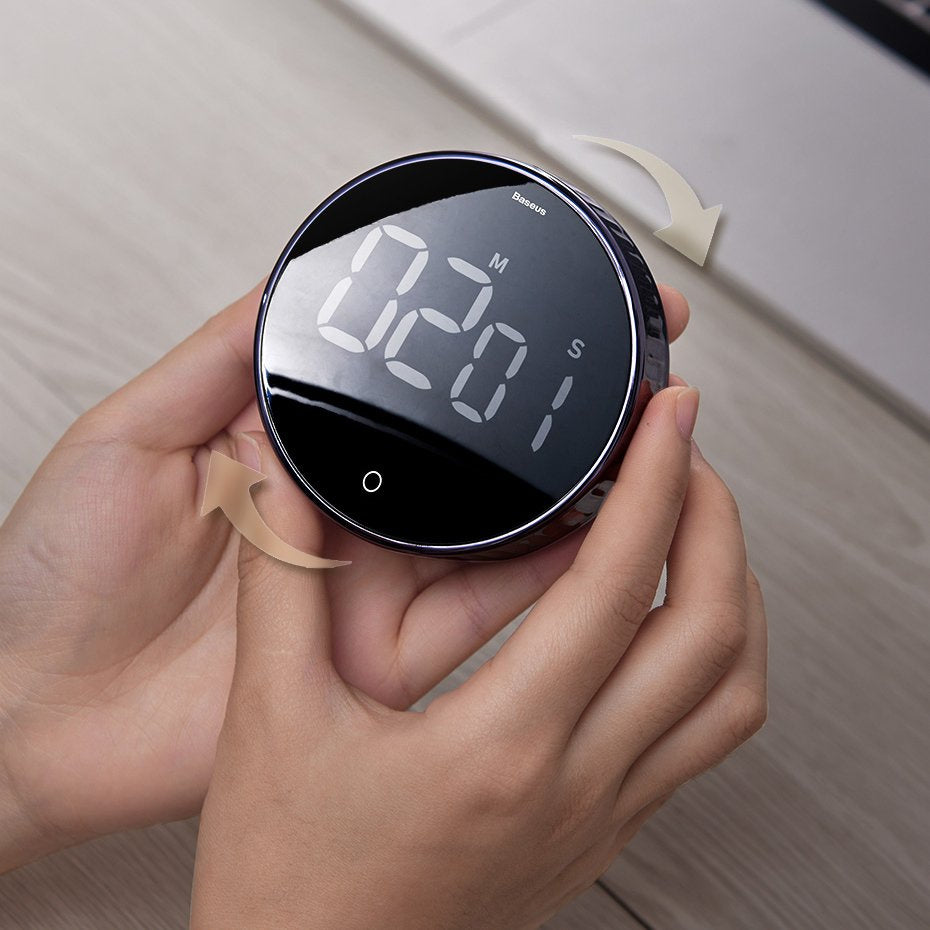 Baseus Heyo obrotowy minutnik czasomierz elektroniczny timer