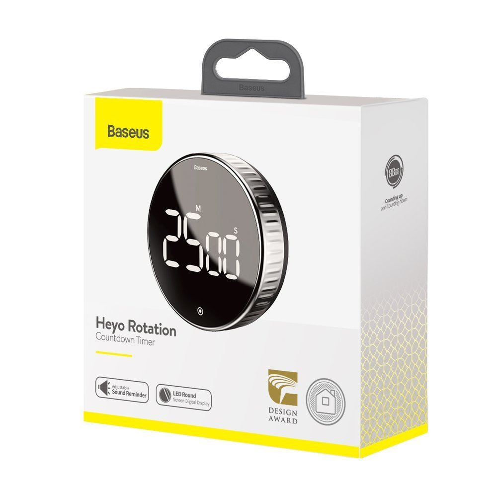 Baseus Heyo obrotowy minutnik czasomierz elektroniczny timer