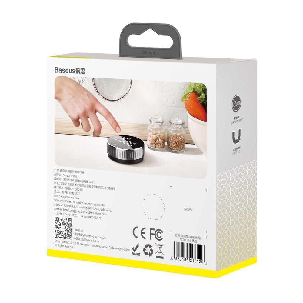 Baseus Heyo obrotowy minutnik czasomierz elektroniczny timer