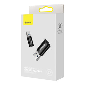 Baseus Ingenuity Series Mini przejściówka adapter USB 3.1 OTG do USB Typ C