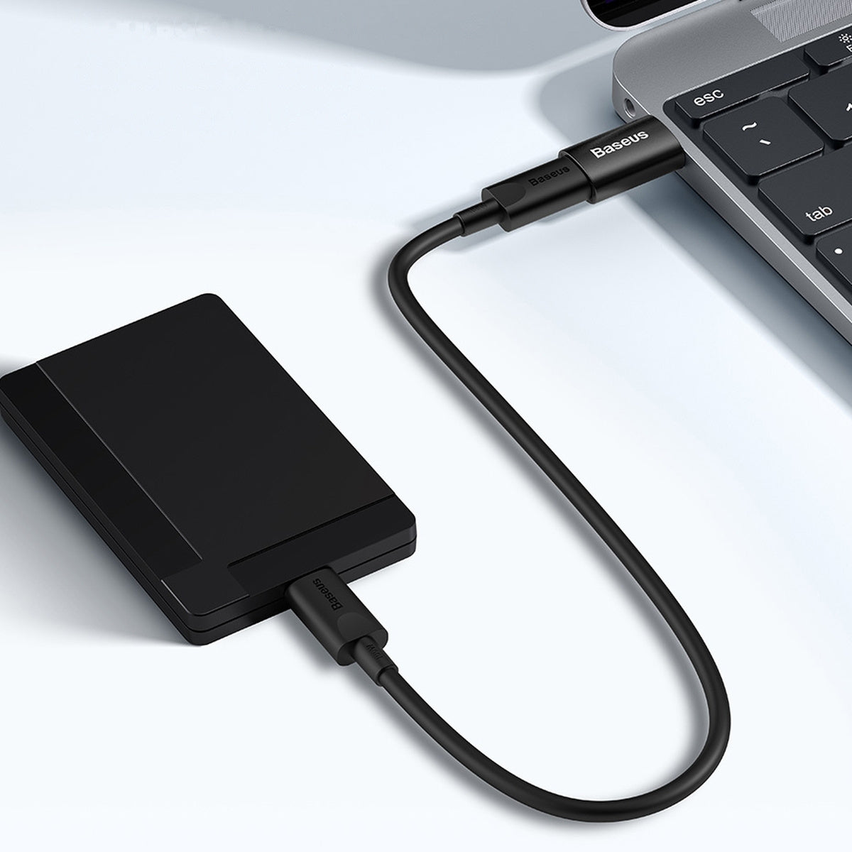 Baseus Ingenuity Series Mini przejściówka adapter USB 3.1 OTG do USB Typ C