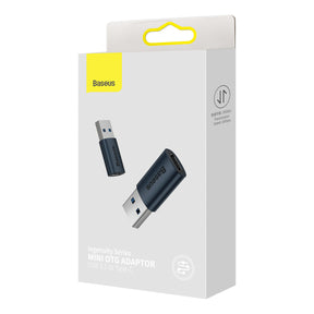 Baseus Ingenuity Series Mini przejściówka adapter USB 3.1 OTG do USB Typ C