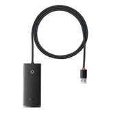 Baseus Lite Series HUB adapter USB-A do 4x USB-A 3.0 5Gb/s