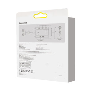 Baseus Lite Series HUB adapter USB-A do 4x USB-A 3.0 5Gb/s